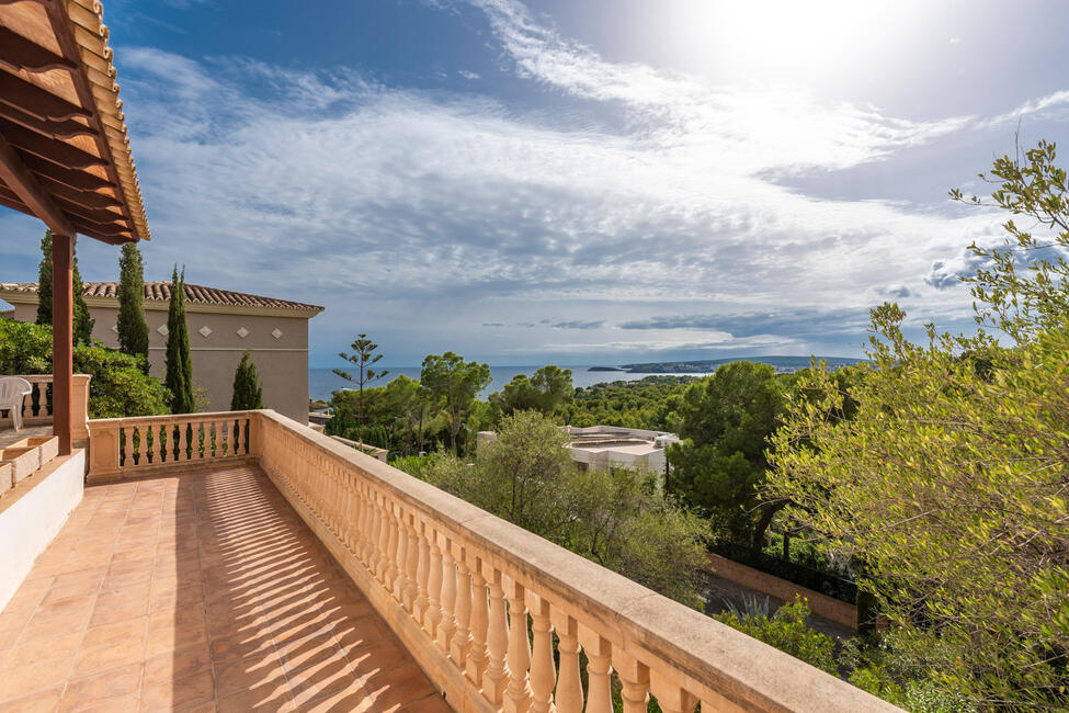 Mediterrane Villa mit fantastischem Meerblick in Costa d’en Blanes