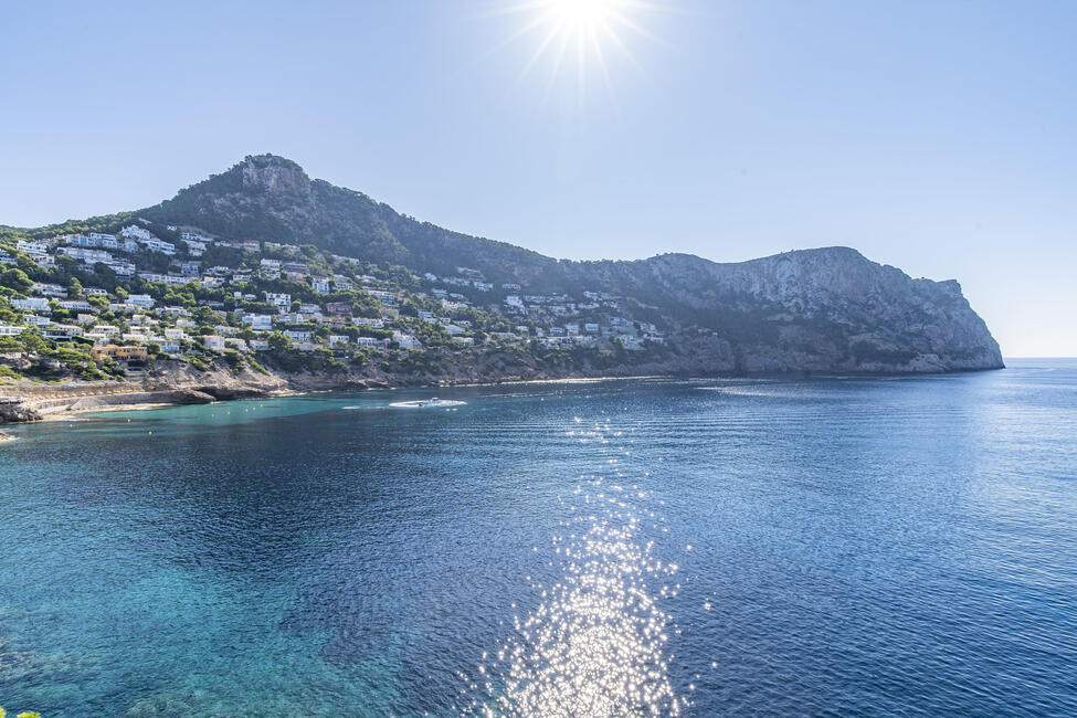 Herrliches Apartment in 1. Meereslinie, mit direktem Meerzugang in Cala Llamp
