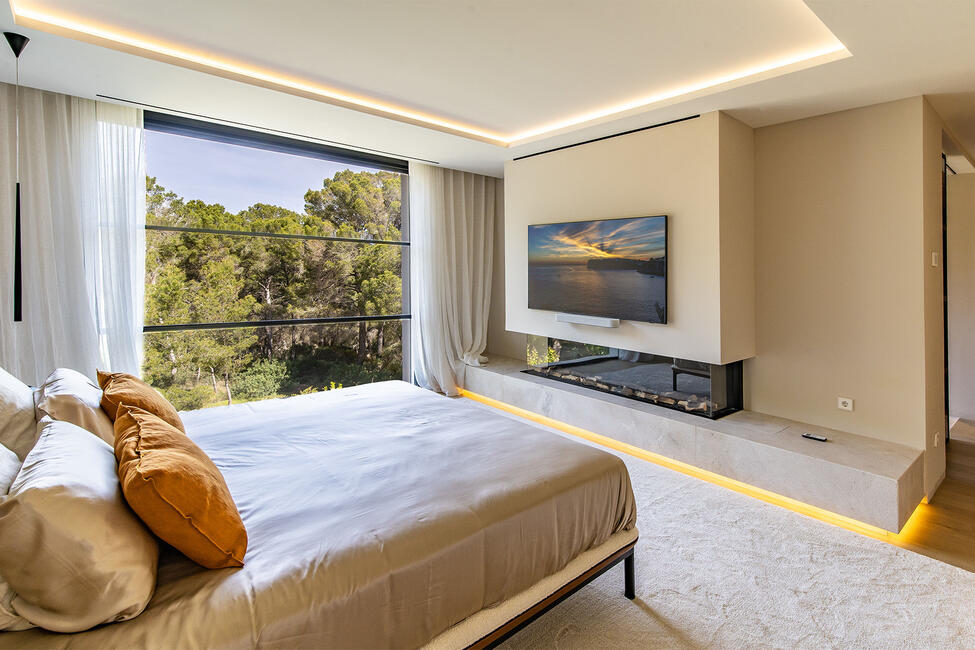 Impresionante villa de nueva construcción con piscina en Santa Ponsa