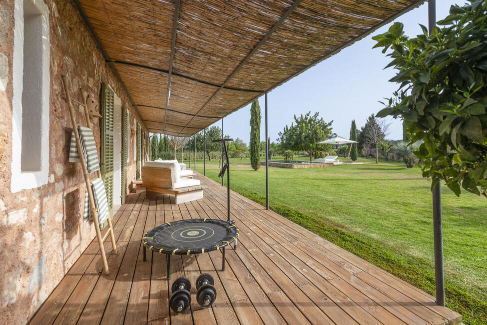 Bonita finca reformada con piscina en Santa Maria del Camí