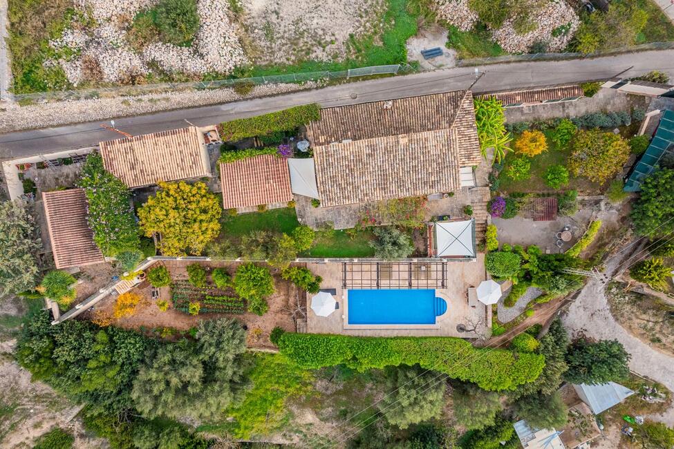 Mediterrane Finca mit Pool und Gästehaus in Calvia