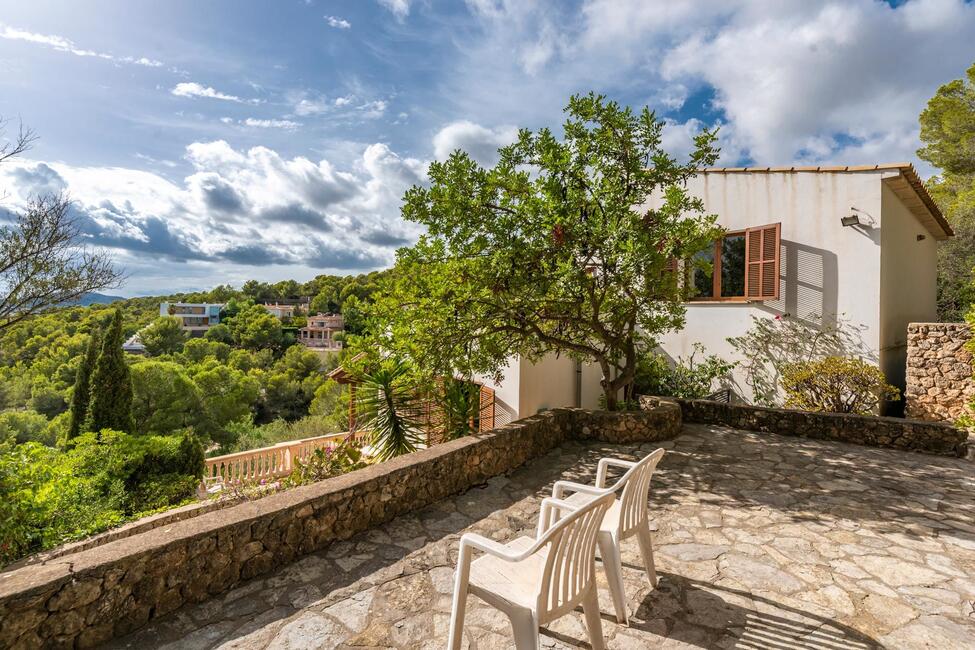 Mediterrane Villa mit fantastischem Meerblick in Costa d’en Blanes