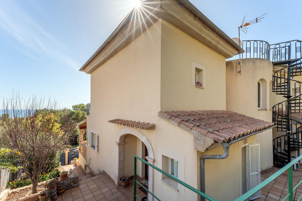 Mediterrane Villa mit Meer blick und Pool in Costa d’en Blanes