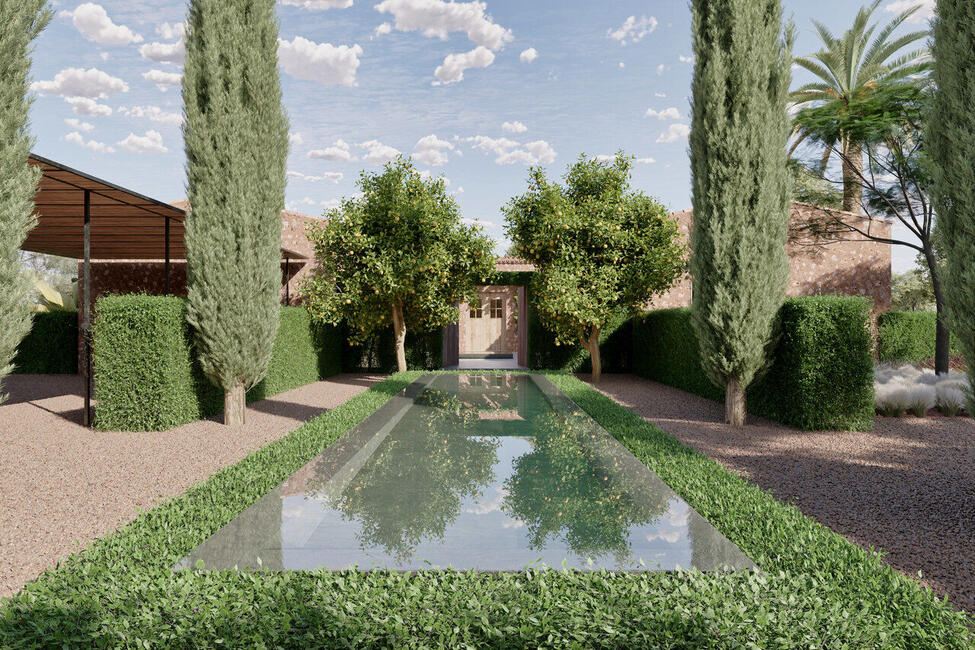 Luxuriöse Neubau-Finca mit Pool, in Strandnähe in Sa Rápita