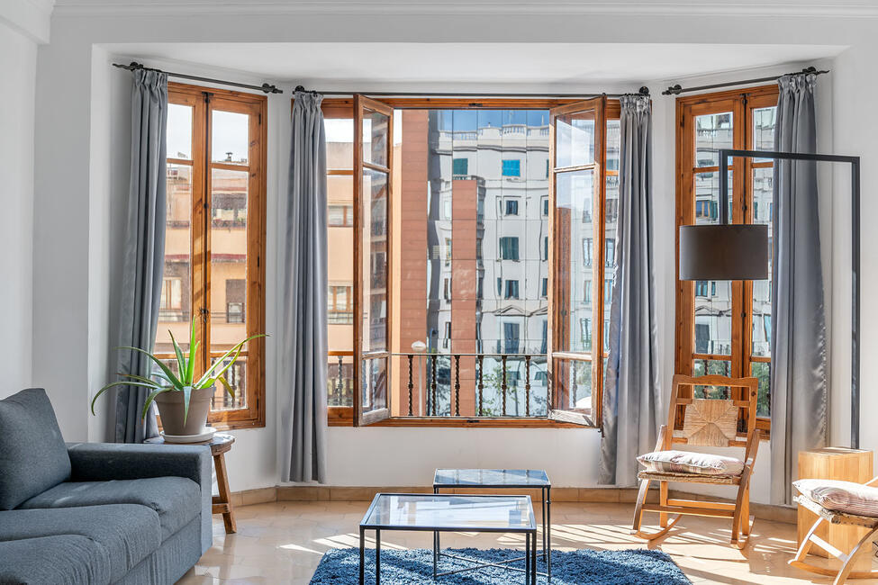 Komplett möbliertes 5-Schlafzimmer-Apartment in Palmas Innenstadt