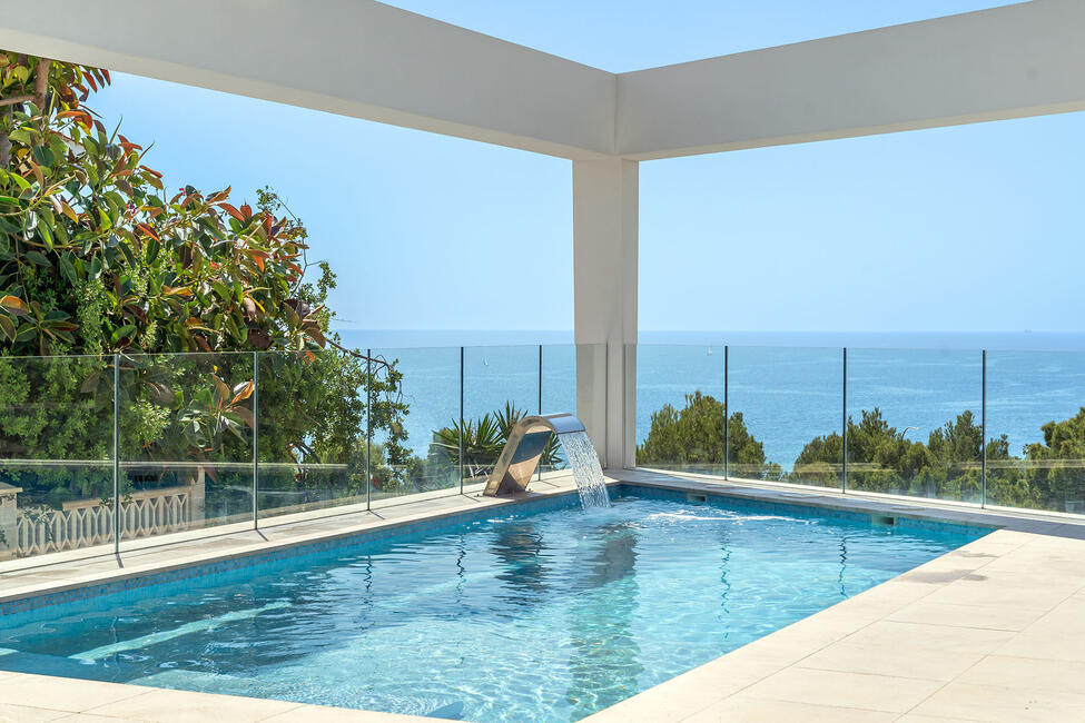 Beeindruckende Neubauvilla mit tollem Meerblick in Costa d’en Blanes