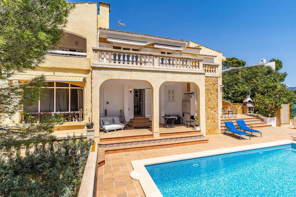 Geräumige Villa mit Blick bis zur Bucht von Palma in Costa de la Calma