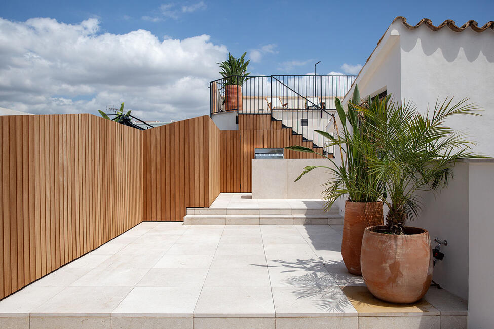 Spektakuläres Duplex-Penthouse mit Dachterrasse und Pool in Palmas Altstadt