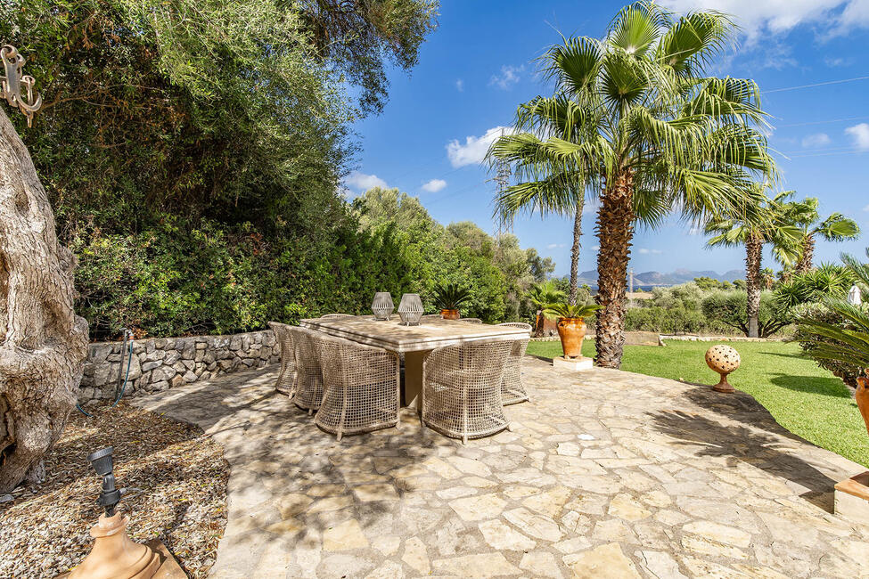 Wunderschöne Naturstein-Finca mit Pool und Landschaftsblick in Alcúdia