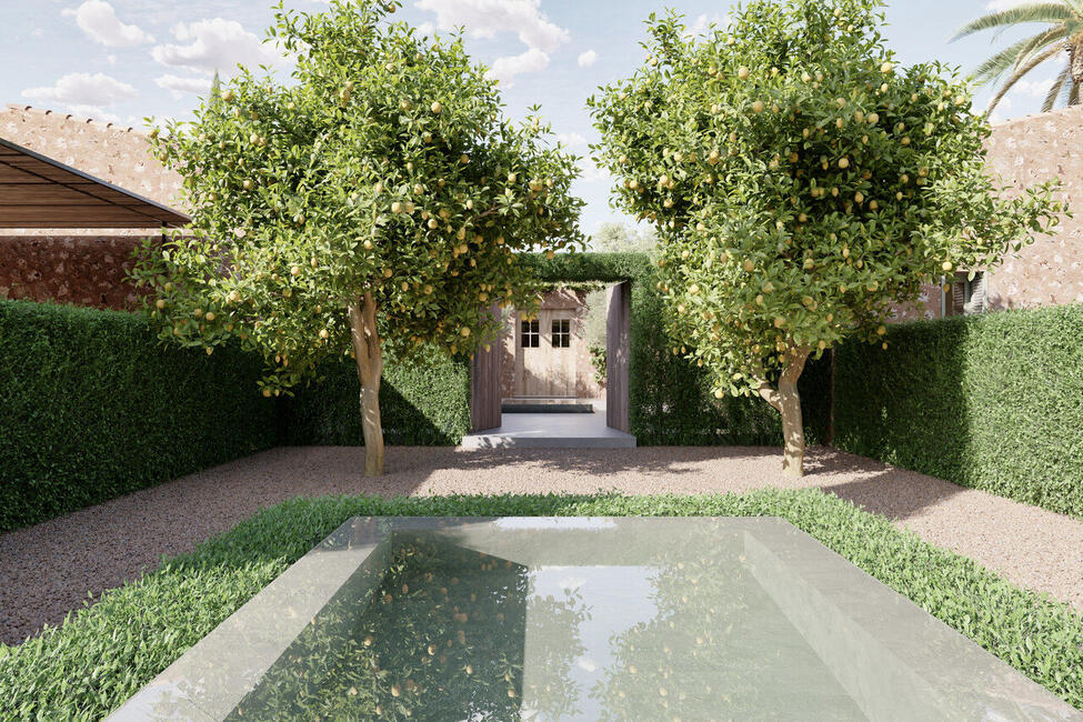 Luxuriöse Neubau-Finca mit Pool, in Strandnähe in Sa Rápita