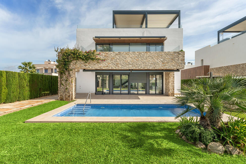 Fabelhaftes Chalet mit Pool, fussläufig zum Strand in Sa Rápita