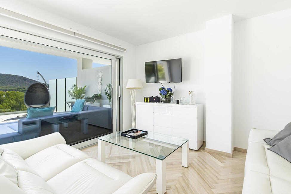 Fabelhaftes Penthouse mit Gemeinschaftspool in Strandnähe in Santa Ponsa