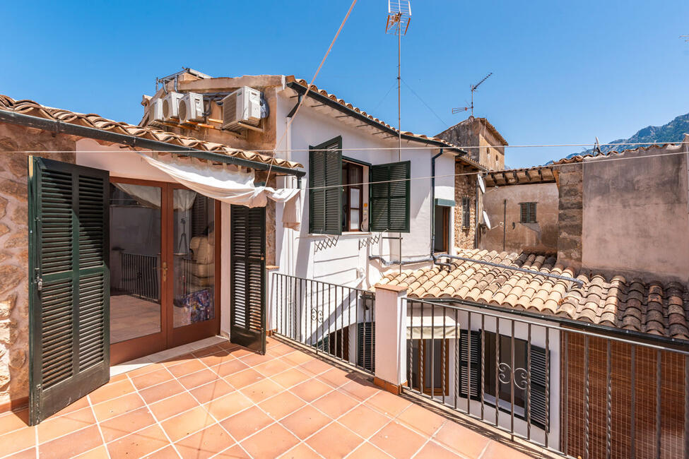 Encantadora casa de pueblo con terraza en el centro de Soller