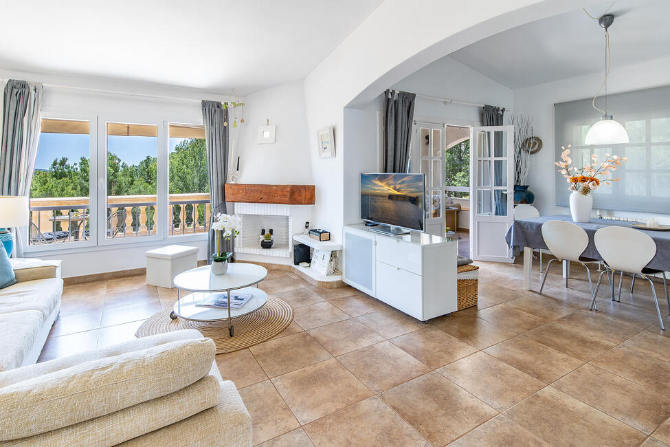Geräumige Villa mit Blick bis zur Bucht von Palma in Costa de la Calma