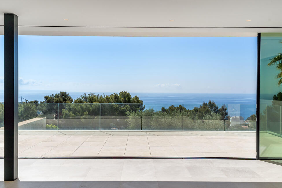 Modern newly built villa with pool and stunning sea views in Portals Nous