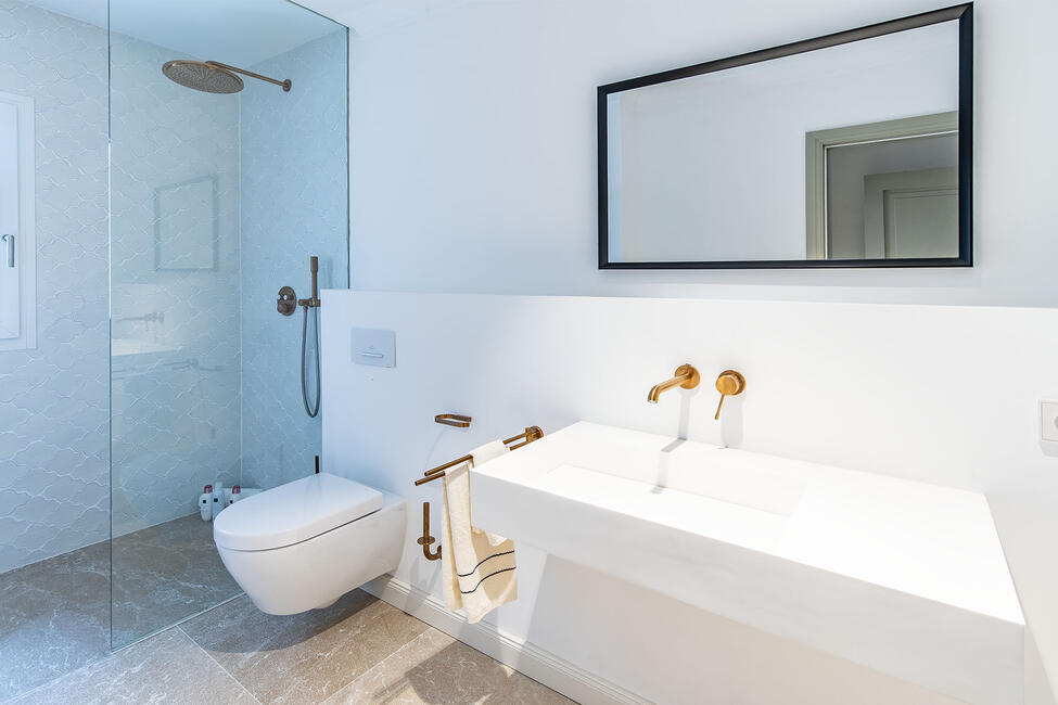 Charmante renovierte Villa mit privatem Pool in Cala Vinyas