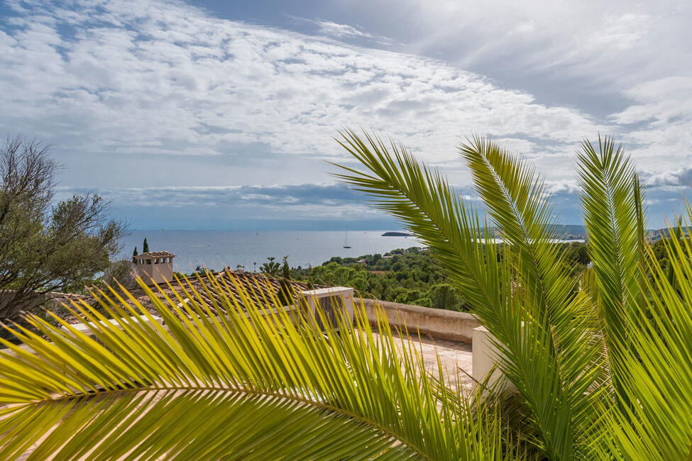 Mediterrane Villa mit fantastischem Meerblick in Costa d’en Blanes