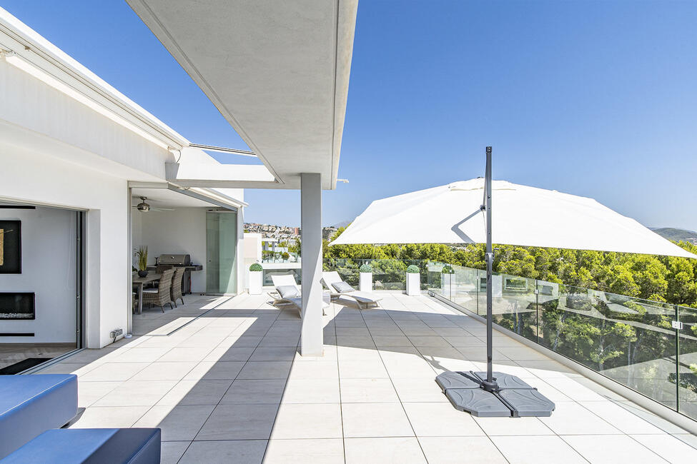 Fabelhaftes Penthouse mit Gemeinschaftspool in Strandnähe in Santa Ponsa