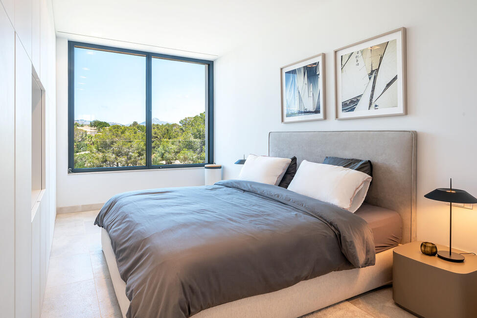 Beeindruckendes Meerblick-Penthouse mit einzigartiger Dachterrasse mit privatem Pool in Nova Santa Ponsa