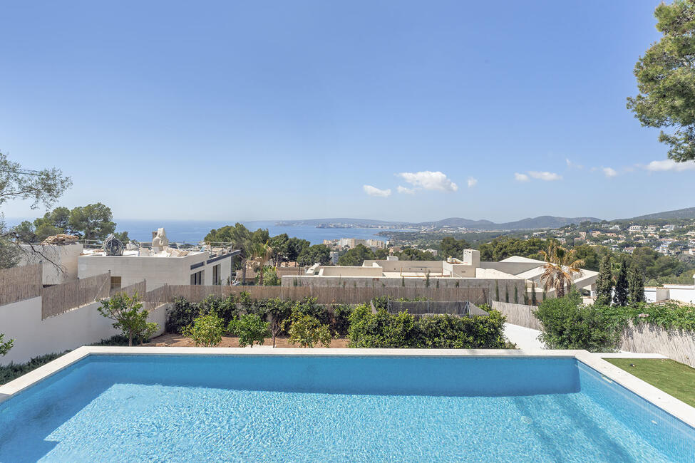 Elegant newly built villa with fantastic sea views in Portals Nous