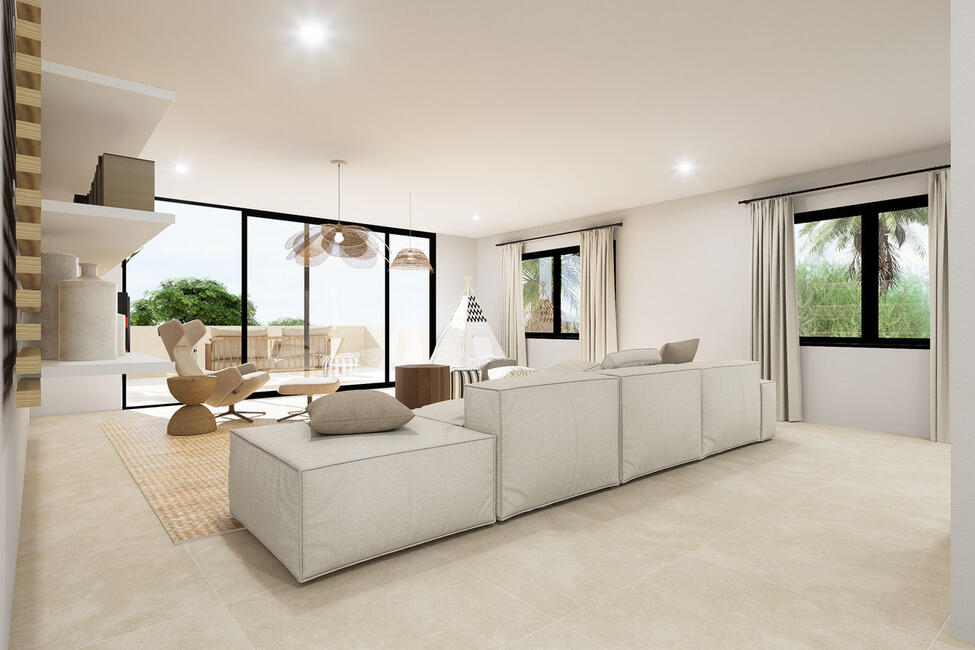 Top renovierte Villa mit Pool und privatem Tennisplatz in Pòrtol