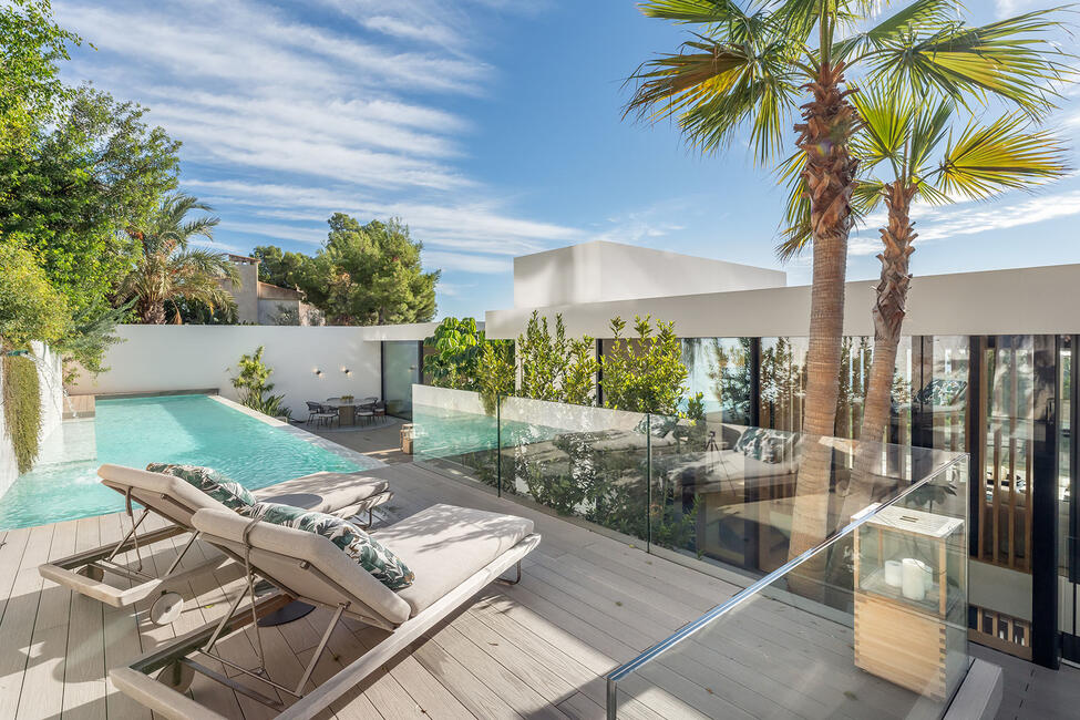 Atemberaubende Designer-Villa mit sensationellem Meerblick in Costa den Blanes
