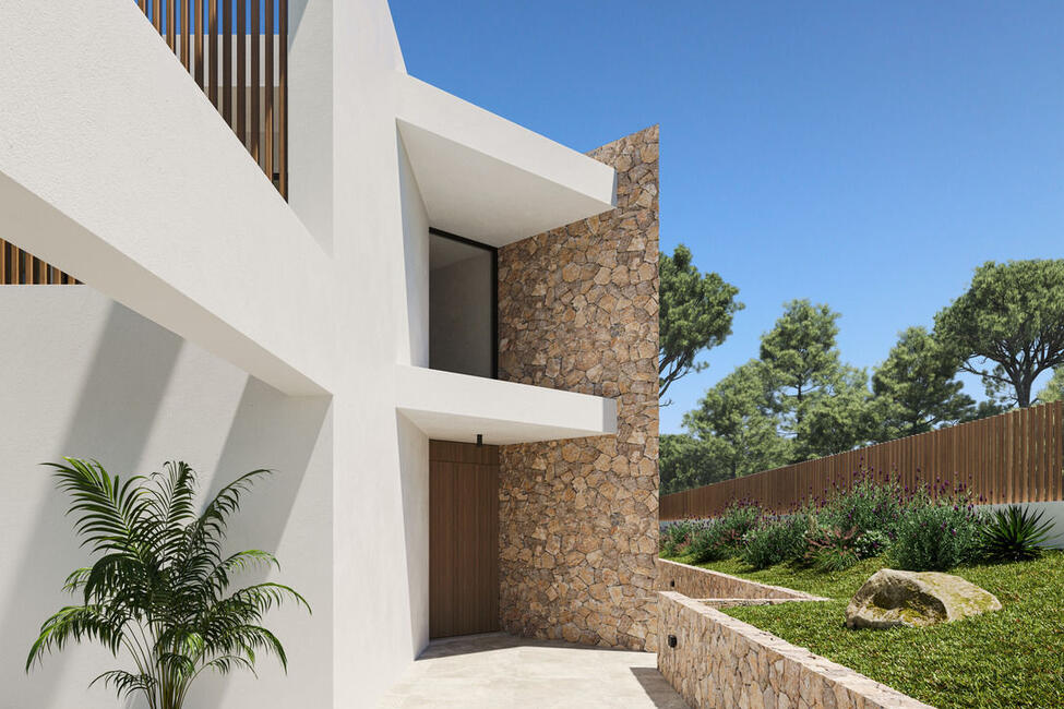 Exklusive Neubau-Villa mit Pool im gehobenen Wohngebiet Nova Santa Ponsa