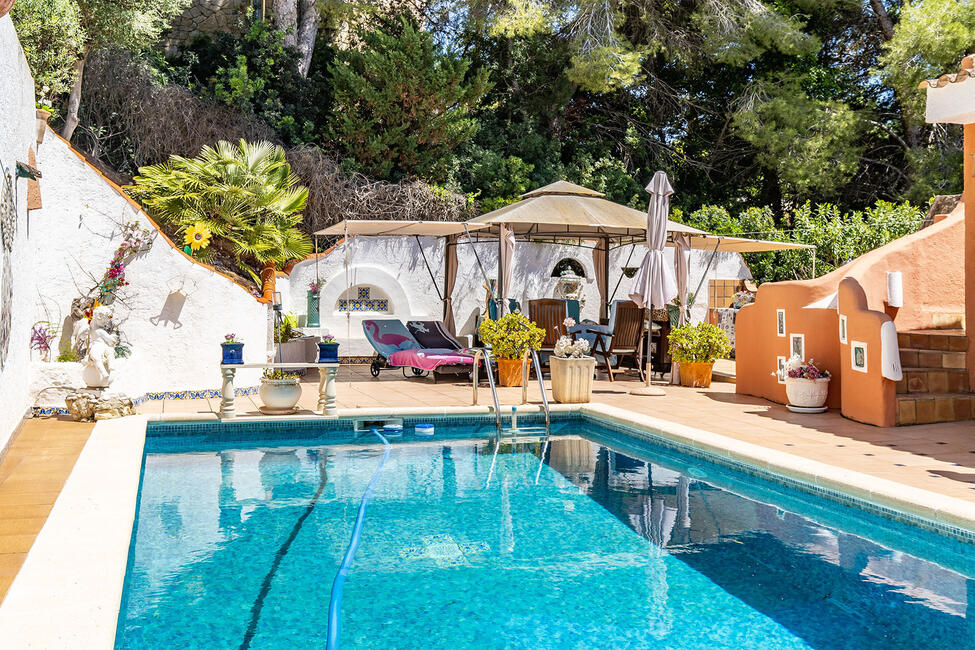 Mediterranes Haus mit Pool in Costa de la Calma