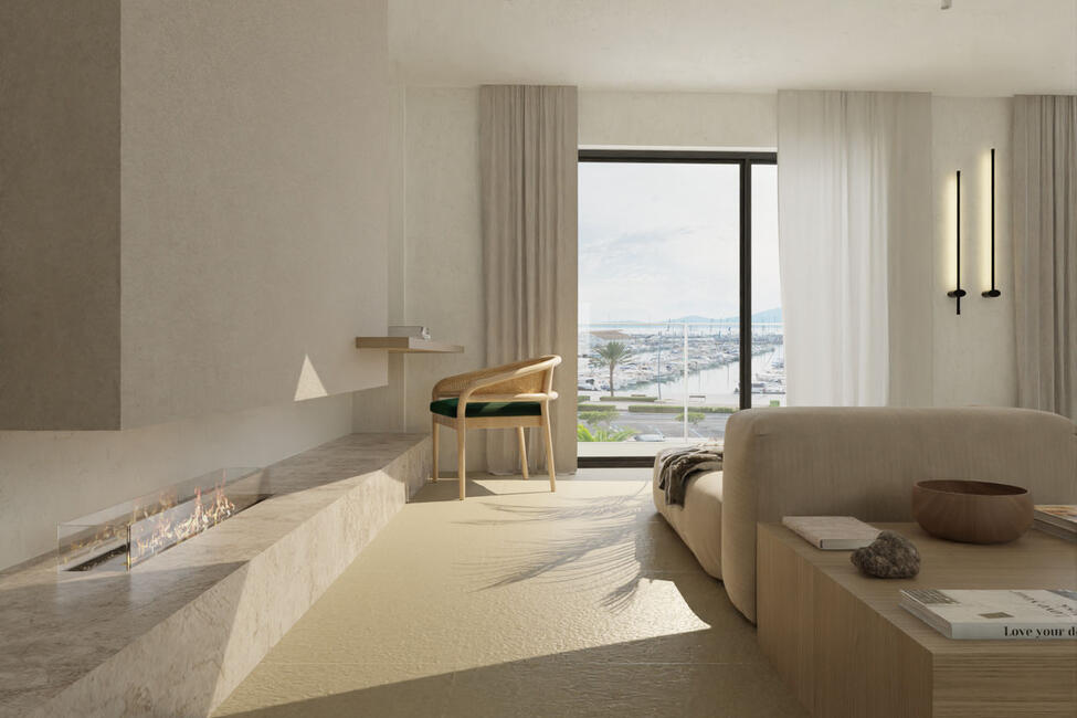 Renoviertes Maisonette-Penthouse in 1. Meereslinie in Puerto Pollensa