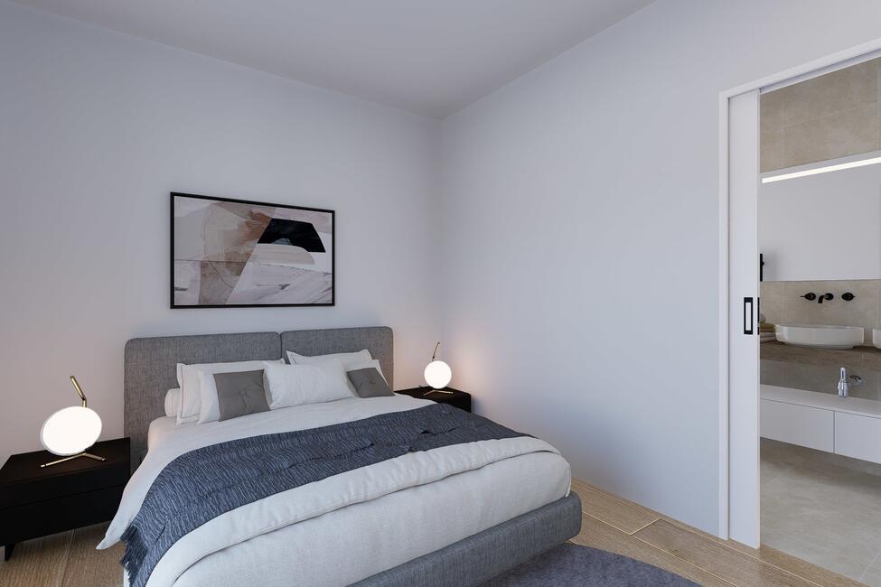 Attraktive Neubau-Villa mit Pool und Meeresweitsicht in Sa Cabaneta