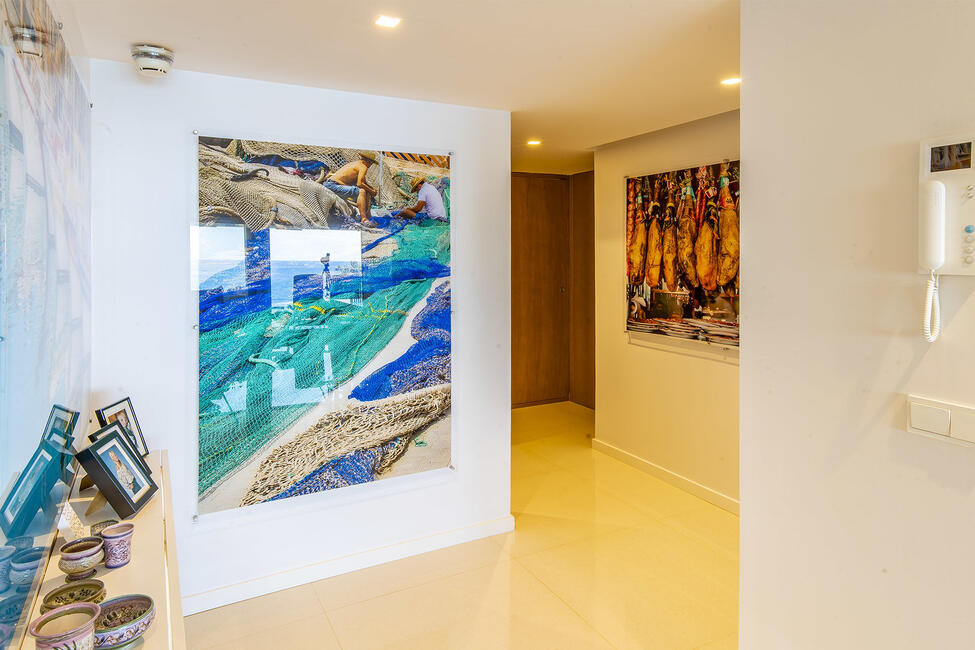 Apartment in 1. Meereslinie mit privatem Meerzugang in San Agustín