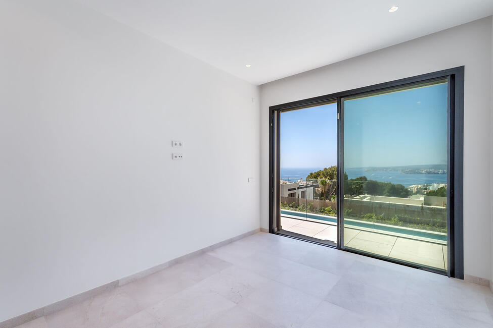 Elegant newly built villa with fantastic sea views in Portals Nous