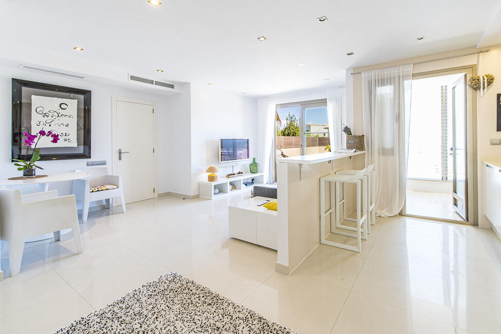 Tolles Erdgeschoss-Apartment mit Garten und Gemeinschaftspool in Palma