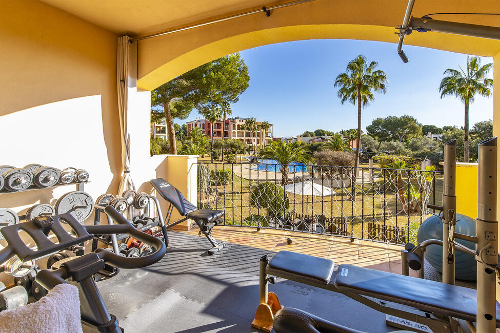 Attraktive Maisonette-Wohnung in einer luxuriösen Wohnanlage in Santa Ponsa