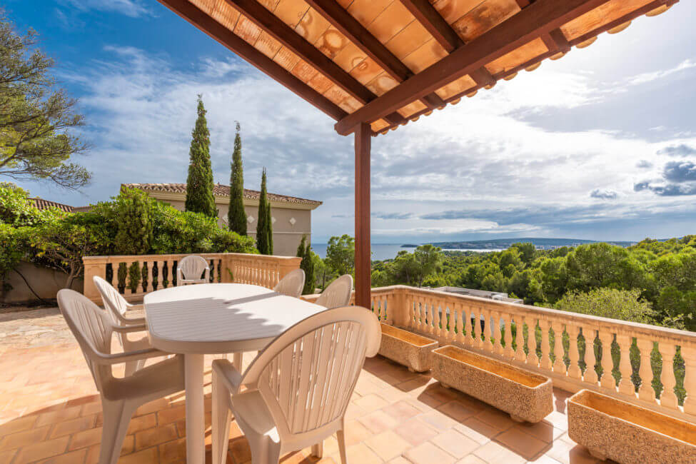 Mediterrane Villa mit fantastischem Meerblick in Costa d’en Blanes