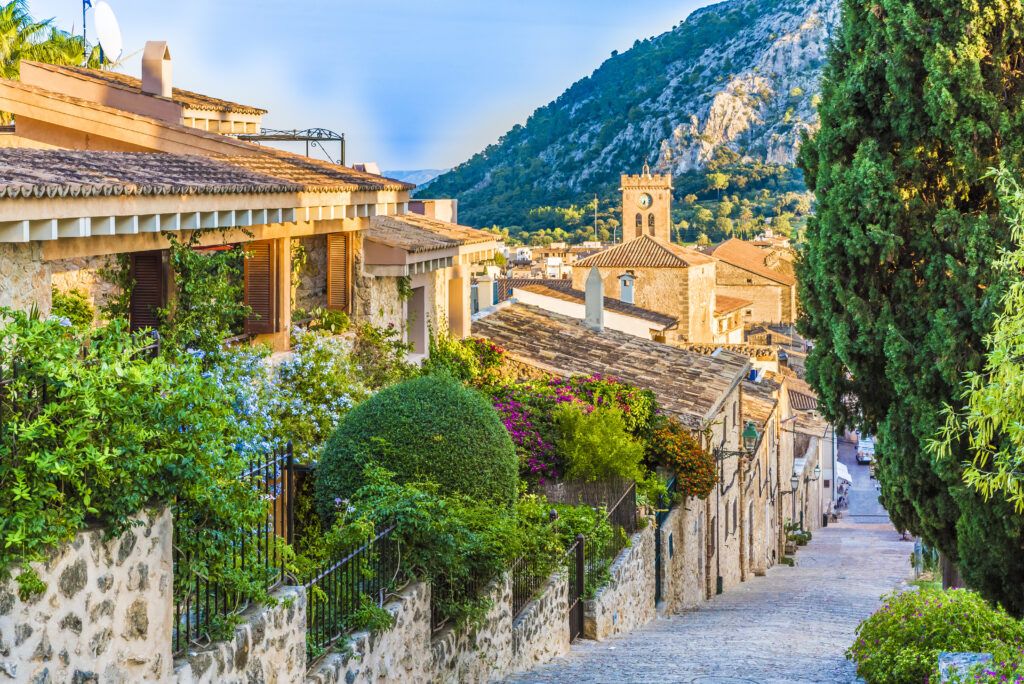 Pollenca immobilie kaufen Pollenca, altes Dorf auf der Insel Palma Mallorca, Spanien