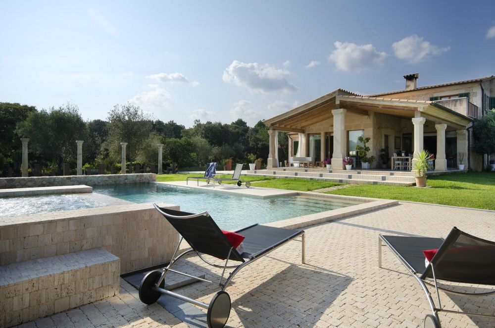 Pollenca immobilie kaufen Modernes Haus mit Garten und Pool