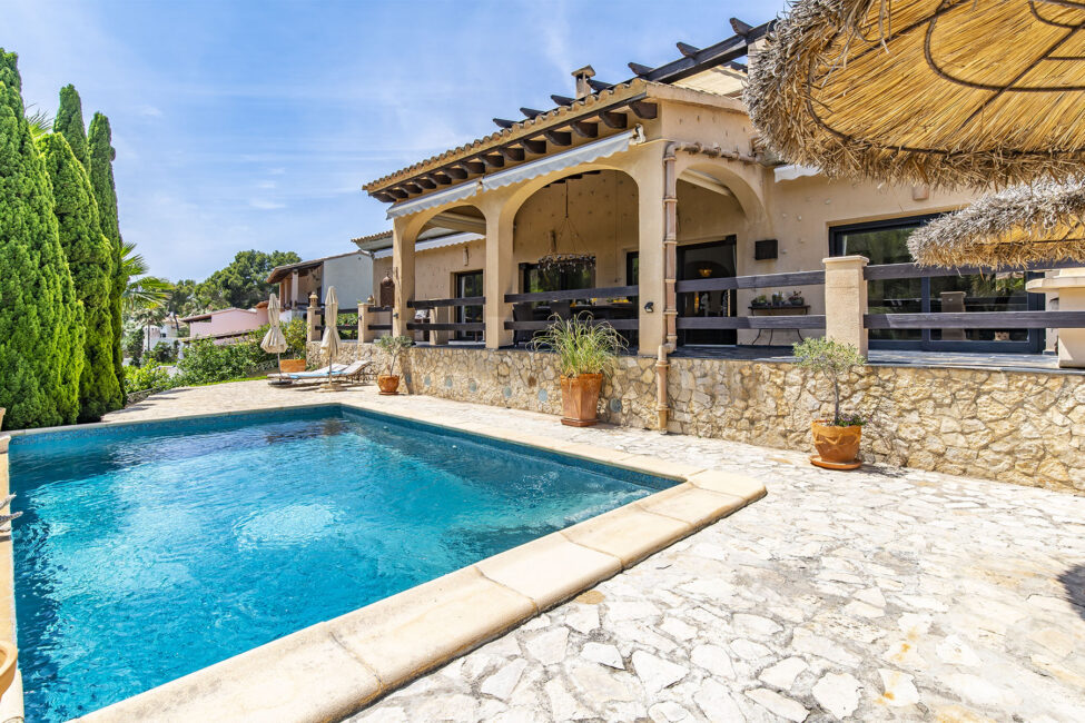Gepflegte Villa mit Pool und fussläufig zum Meer Costa de la Calma