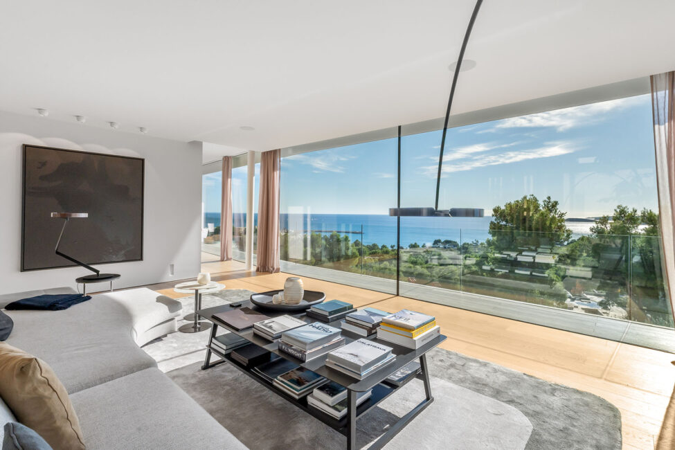Atemberaubende Designer-Villa mit sensationellem Meerblick in Costa den Blanes