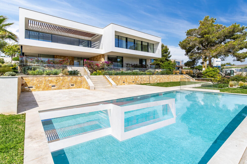 Luxuriöse Neubauvilla mit fantastischem Meerblick in Sol de Mallorca